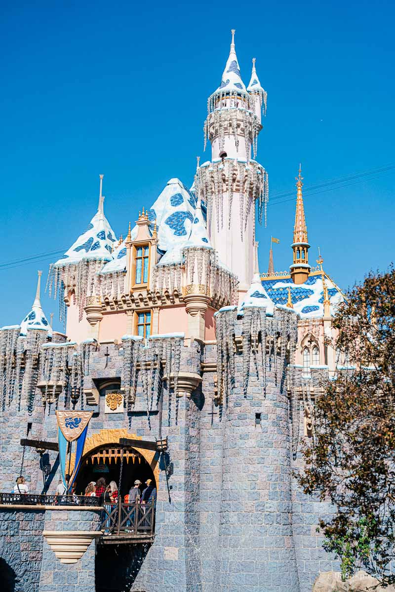 Disneyland Anaheim Castle day
